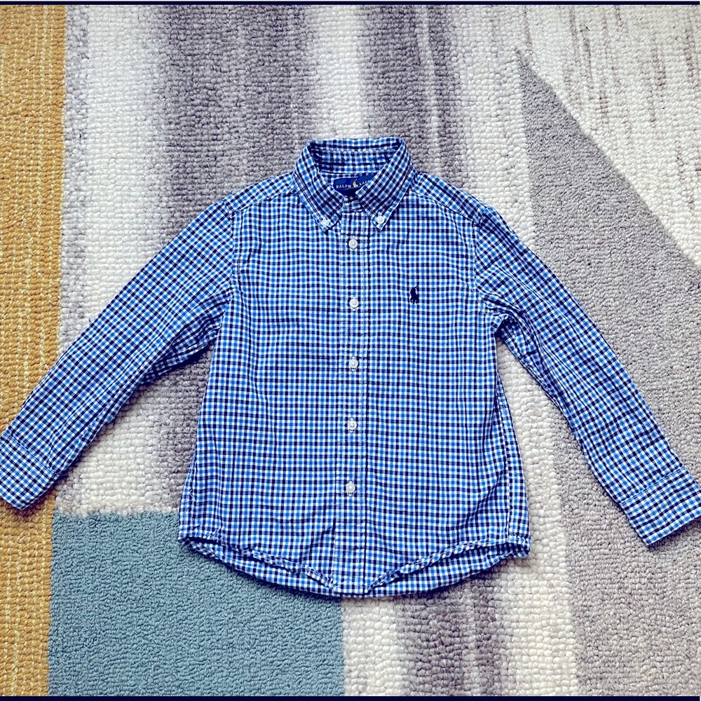 Ralph Lauren button down dress shirt, 4T